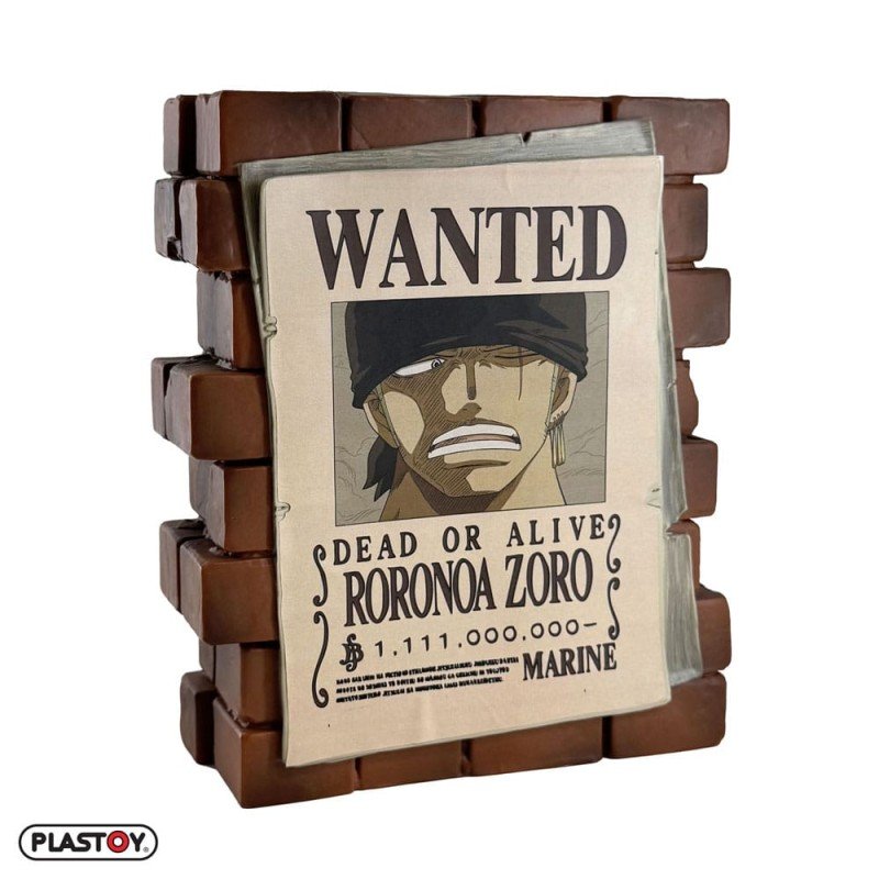 One Piece Coin Bank Zoro Wanted | 3521320802763