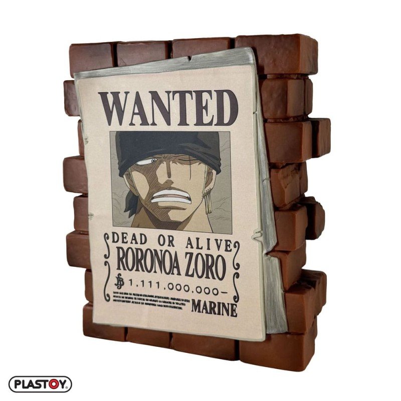 One Piece Coin Bank Zoro Wanted | 3521320802763