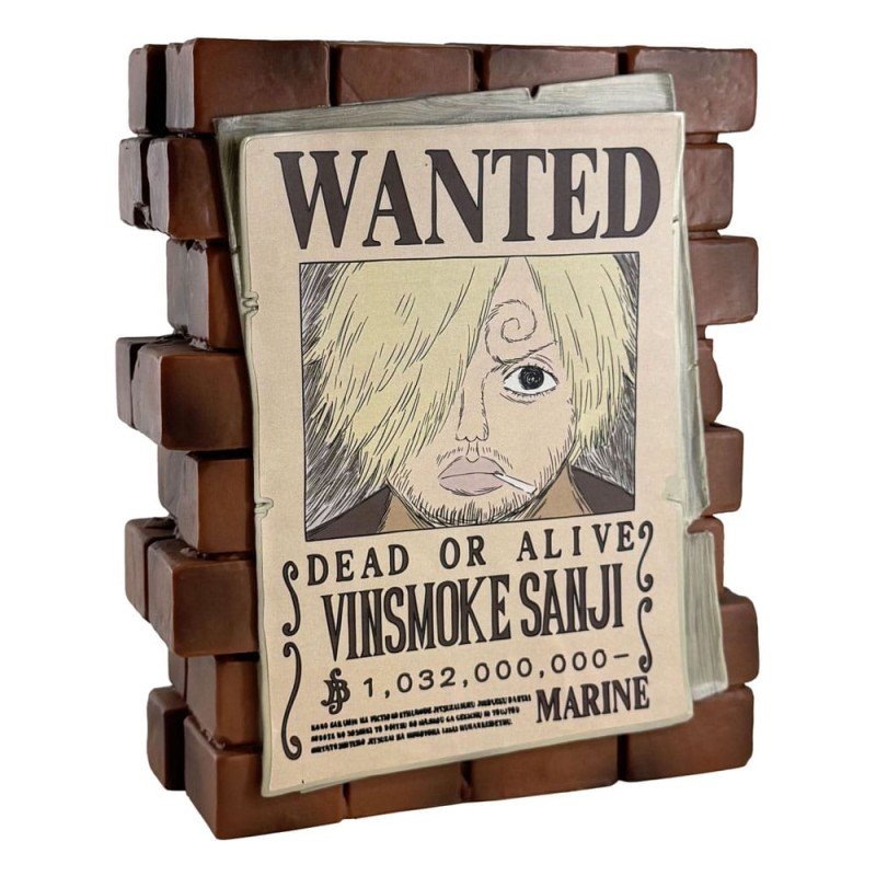 One Piece Coin Bank Sanji Wanted | 3521320802824