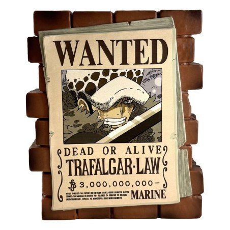 One Piece tirelire PVC Law Wanted | 3521320802831