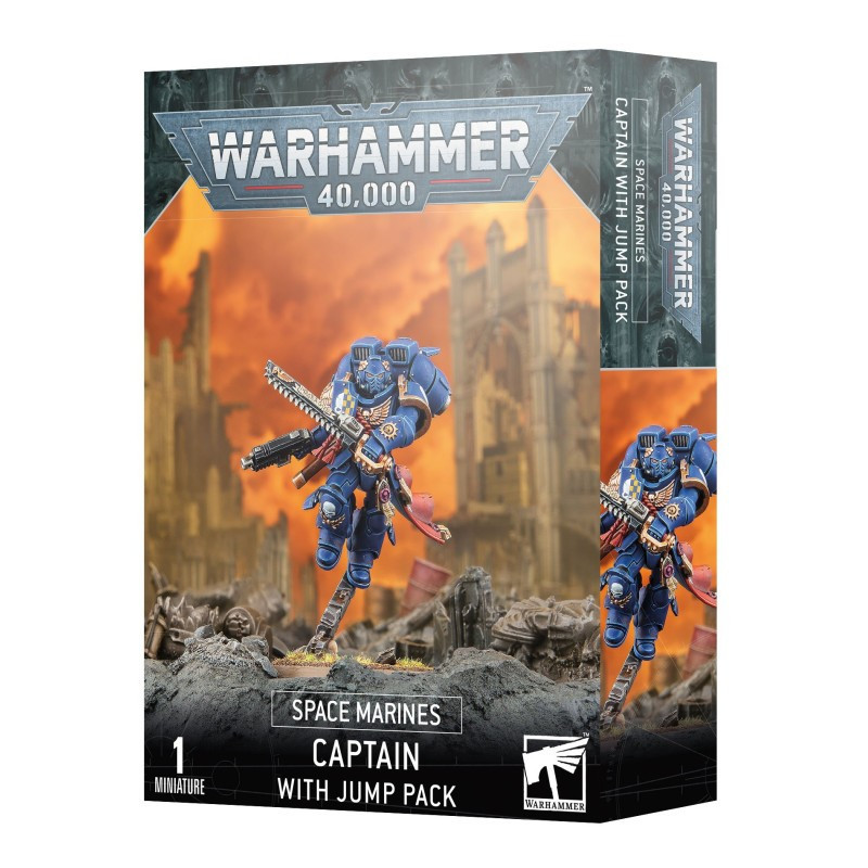 Warhammer 40,000 - Space Marines: Backpack Reactor Captain