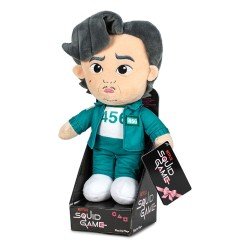 Squid Game peluche Gi-Hun dans un présentoir 28 cm