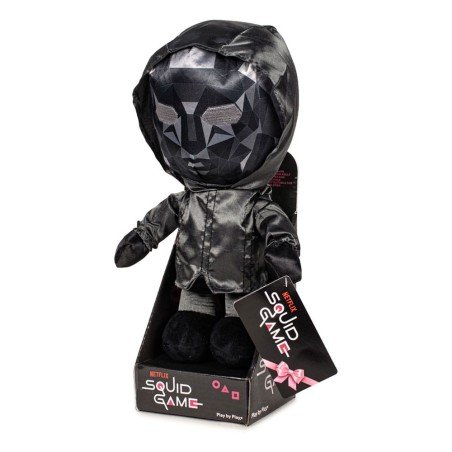 Squid Game peluche Frontman dans un présentoir 28 cm