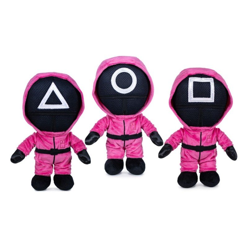 Squid Game Plush Figure Guards 28 cm Assortment (24) | 8425611333583