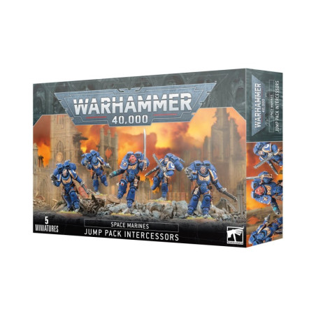 Warhammer 40,000 - Space Marines: Intercessors with Dorsal Reactors