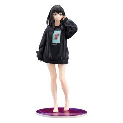 Lycoris Recoil statuette PVC 1/7 Takina Inoue: Oversized Sweatshirt Ver. 25 cm 