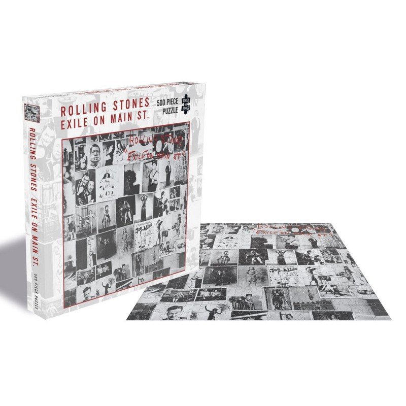 The Rolling Stones Rock Saws Jigsaw Puzzle Exile On Main St. (500 pieces) | 0803343256512