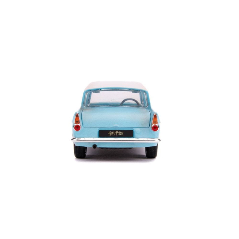 Harry Potter - Véhicules 1/24 métal Hollywood Rides - 1959 Ford Anglia métal avec figurine