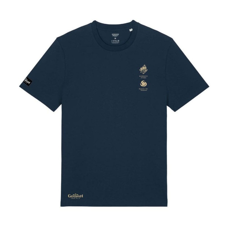Genshin Impact T-Shirt Kamisato Ayaka Frostlake Heron Size S | 5056754998587