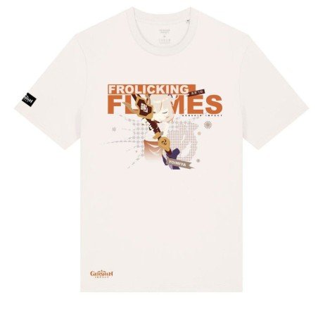 Genshin Impact T-Shirt Yoimiya Frolicking Flames Size L | 5056797207547
