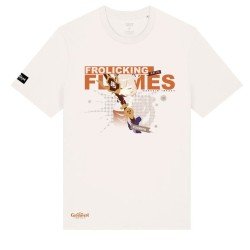 Genshin Impact T-Shirt Yoimiya Frolicking Flames Size S