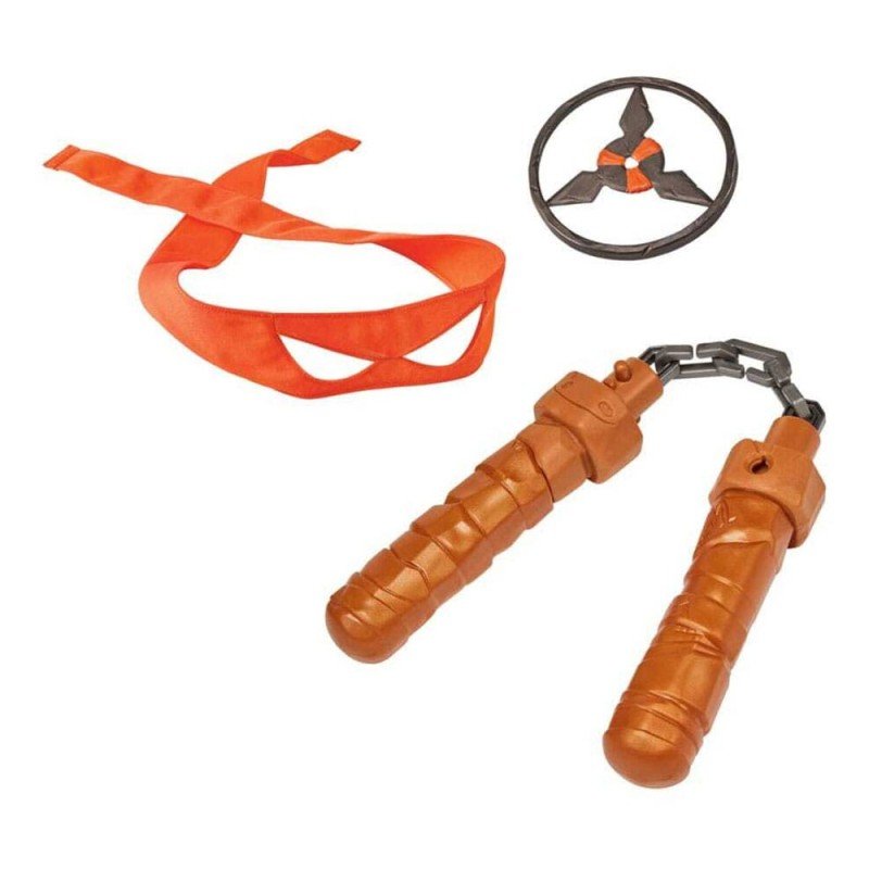 Teenage Mutant Ninja Turtles: Mutant Mayhem Michelangelo Transforming Nunchuk | 0043377835233