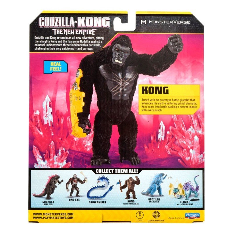 Godzilla x Kong: The New Empire Action Figure Kong Real Feel 15 cm | 0004377352310