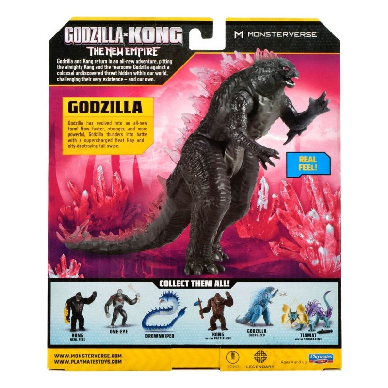 Godzilla x Kong: The New Empire Action Figure Godzilla Real Feel 15 cm | 0004377352327