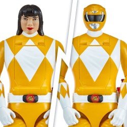 Mighty Morphin Power Rangers Action Figure Auto-Morphin Yellow Ranger 12 cm | 0043377680420