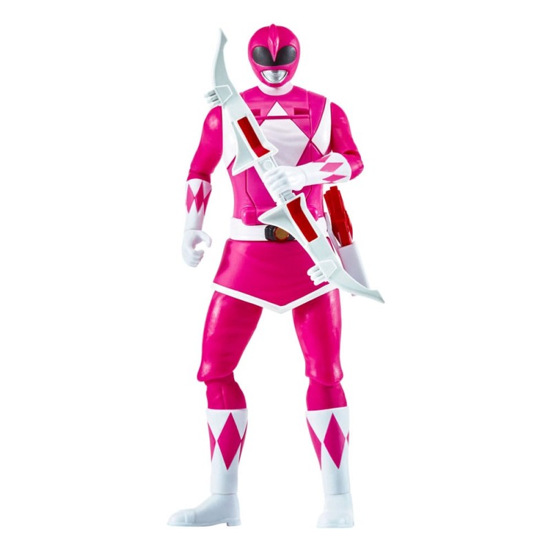 Mighty Morphin Power Rangers Action Figure Auto-Morphin Pink Ranger 12 cm | 0043377680437