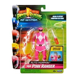 Mighty Morphin Power Rangers Action Figure Auto-Morphin Pink Ranger 12 cm | 0043377680437