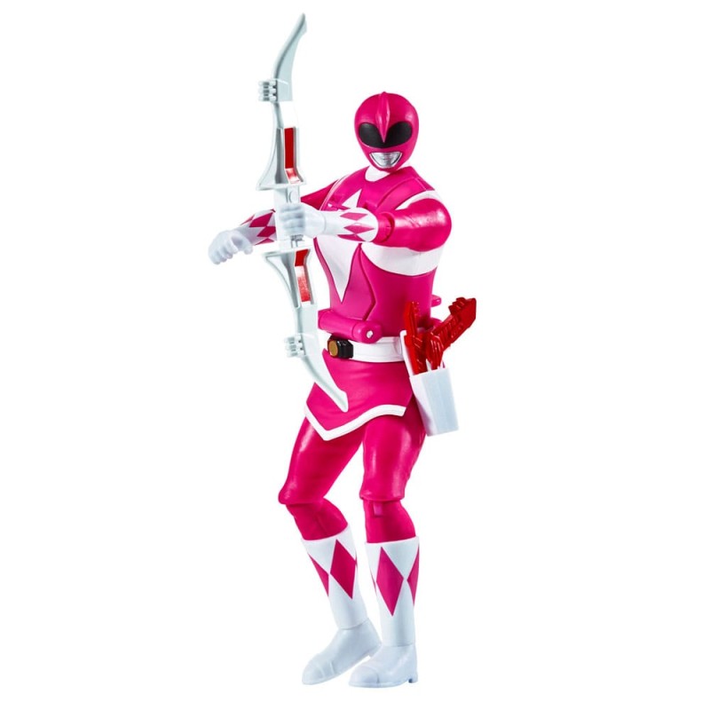 Mighty Morphin Power Rangers Action Figure Auto-Morphin Pink Ranger 12 cm | 0043377680437