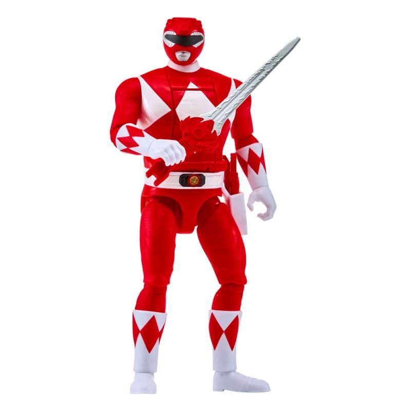 Mighty Morphin Power Rangers Action Figure Auto-Morphin Red Ranger 12 cm | 0043377680451