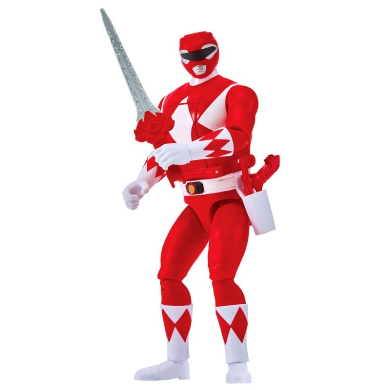Mighty Morphin Power Rangers Action Figure Auto-Morphin Red Ranger 12 cm | 0043377680451