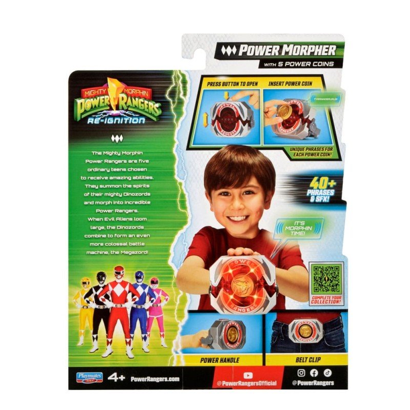 Mighty Morphin Power Rangers Belt clip Power Morpher Deluxe | 0043377687719