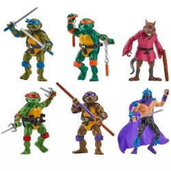 Teenage Mutant Ninja Turtles 6-Pack Action Figures 1988 Remastered heo EU Exclusive | 0043377846963