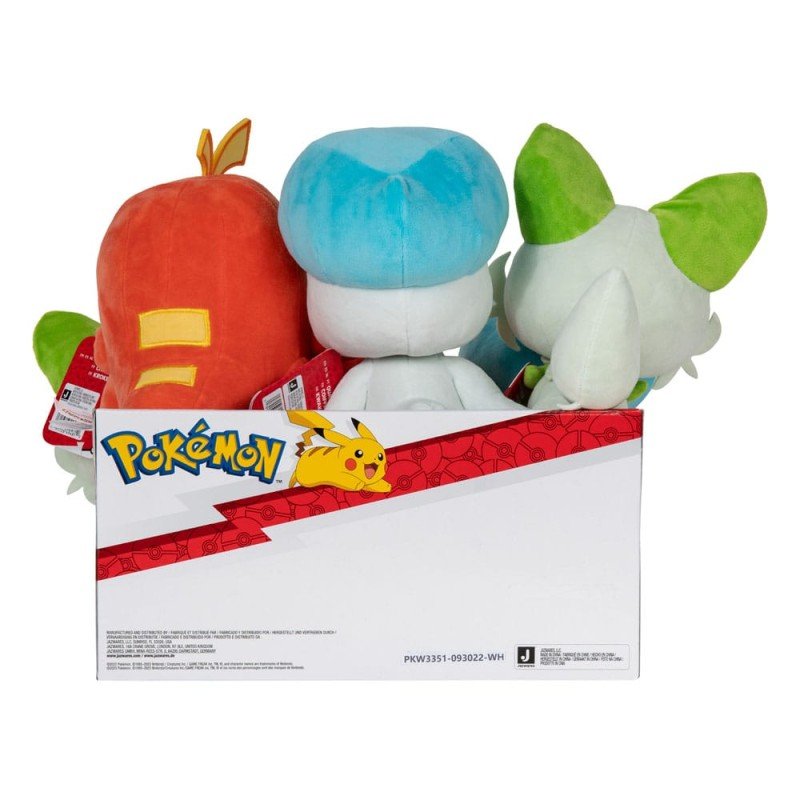 Pokémon Plush Figures Generation IX 20 cm Assortment (6) | 5710948450458