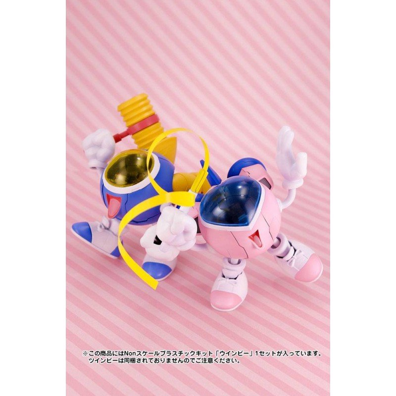 TwinBee Rainbow Bell Adventure Plastic Model Kit Winbee 10 cm | 4582362382230