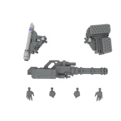 POWERDoLLS2 accessoires 1/48 5inM PLD Extension Set D | 4582362388959