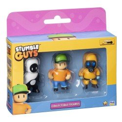 Stumble Guys : Wave 2 Boîte de 3 figurines à collectionner Assortiment | 7290120510166