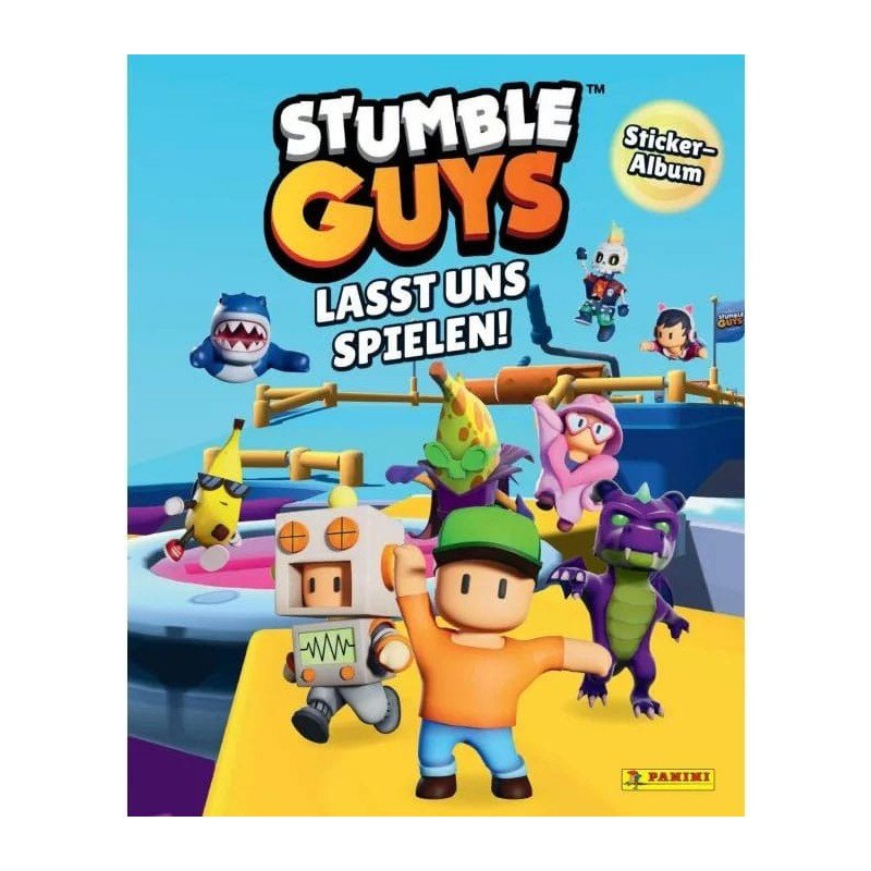 Stumble Guys - Let's play! - Sticker Collection album pour stickers *ALLEMAND* | 4193802503506