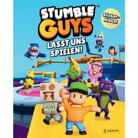 Stumble Guys - Let's play! - Sticker Collection album pour stickers *ALLEMAND* | 4193802503506