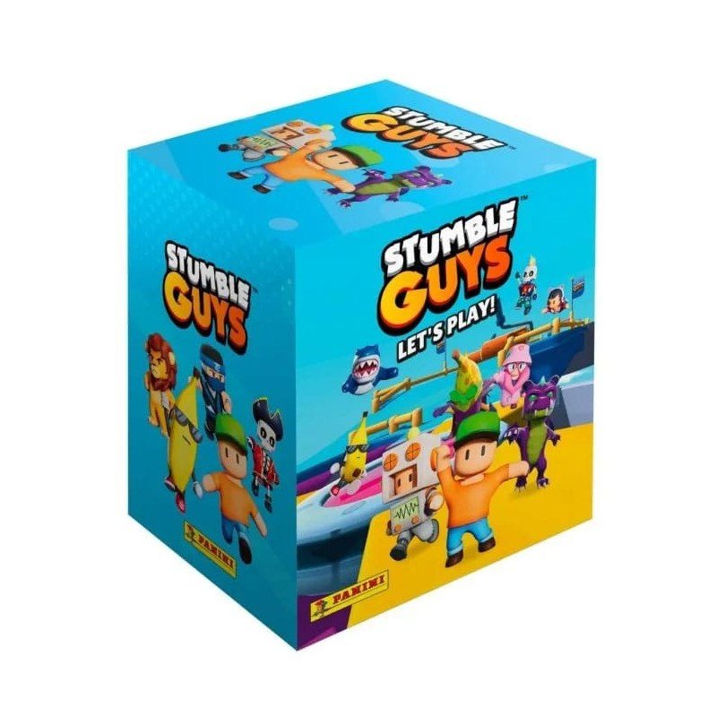 Stumble Guys - Let's Play! - Sticker Collection présentoir boosters (36) | 8051708018974