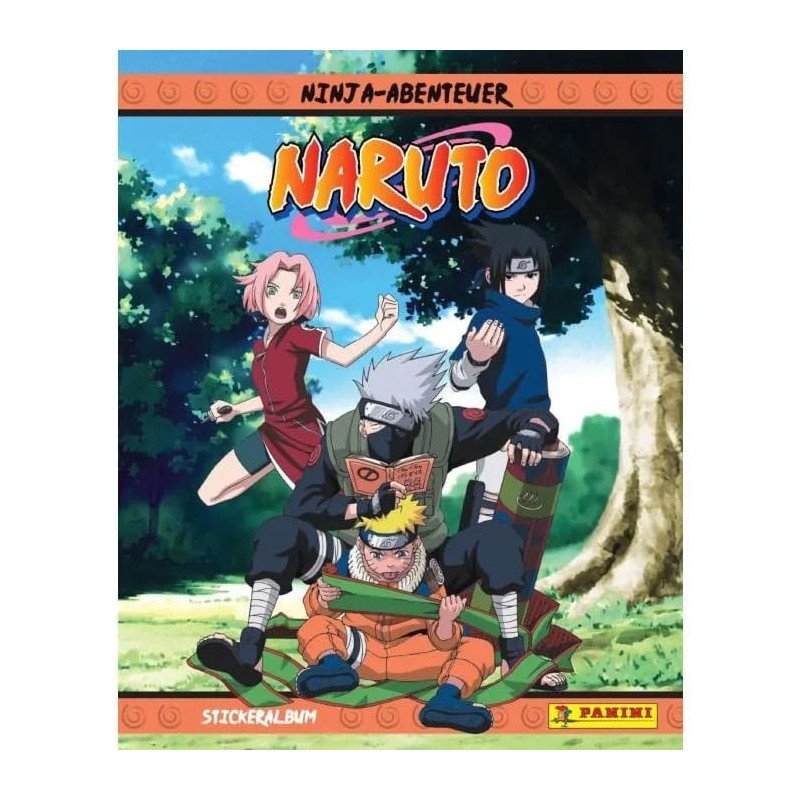Naruto Ninja-Adventures Sticker Collection Album *German Version* | 4193796003907
