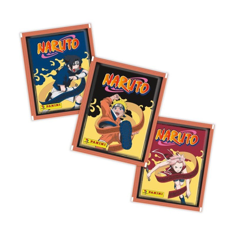 Naruto Ninja-Adventures Sticker Collection présentoir boosters (36) | 8051708019391