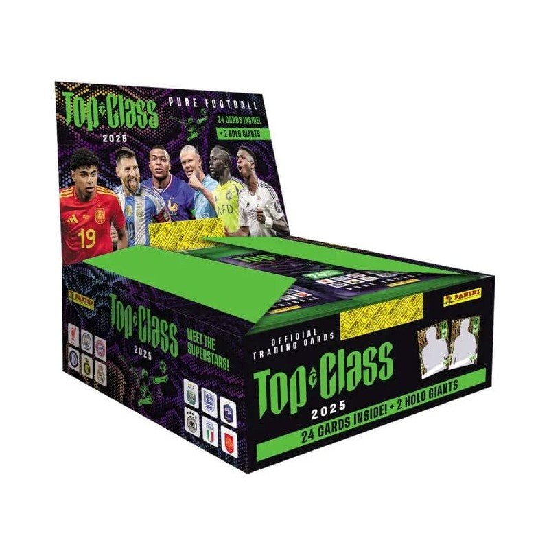 FIFA Top Class 2025 cartes à collectionner présentoir Fat Packs (10) | 8051708024005