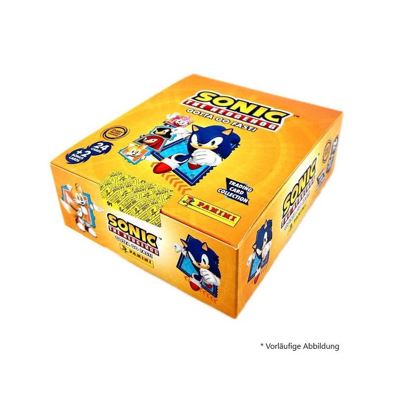 Sonic The Hedgehog - Gotta Go Fast! - cartes à collectionner présentoir Fat Packs (10) | 8051708016857