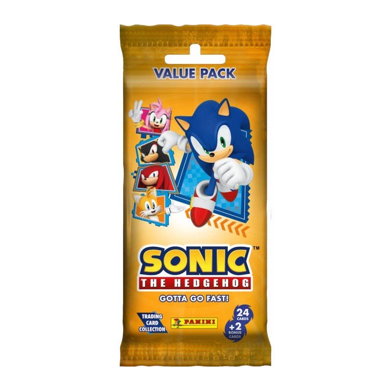 Sonic The Hedgehog - Gotta Go Fast! - cartes à collectionner présentoir Fat Packs (10) | 8051708016857