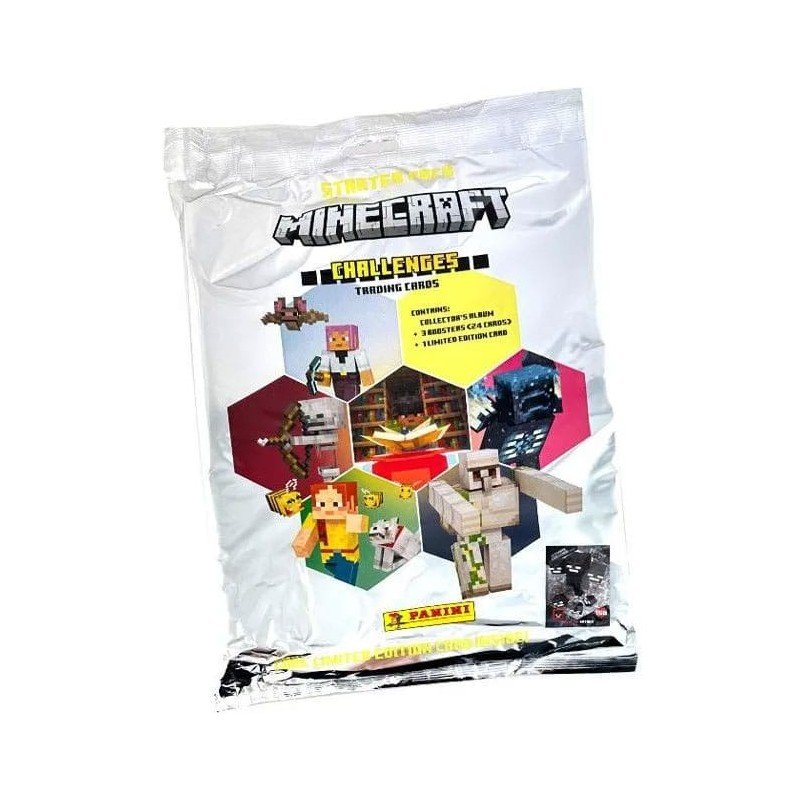 Minecraft - Challenges cartes à collectionner Starter Pack *ALLEMAND* | 4143805512999