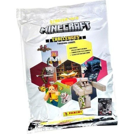 Minecraft - Challenges cartes à collectionner Starter Pack *ALLEMAND* | 4143805512999