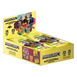 Minecraft - Challenges cartes à collectionner présentoir Fat Packs (10)