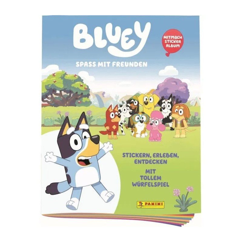 Bluey Spaß mit Freunden Sticker Collection Album *German Version* | 4193826703906