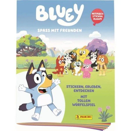 Bluey Spaß mit Freunden Sticker Collection Album *German Version* | 4193826703906