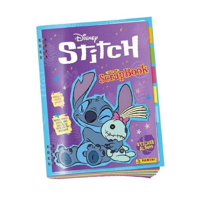 Stitch Super ScrapBook Sticker Collection album pour stickers *ALLEMAND* | 4193835603907
