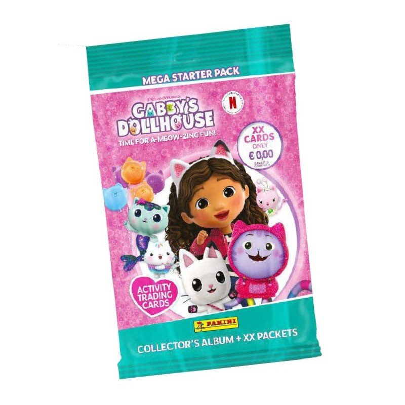Gabby's Dollhouse: Time for a Meow-Zing fun cartes à collectionner Starter Pack *ALLEMAND* | 4143851509998