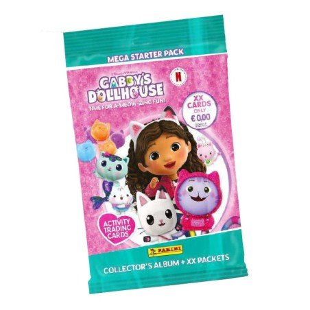 Gabby's Dollhouse: Time for a Meow-Zing fun cartes à collectionner Starter Pack *ALLEMAND* | 4143851509998