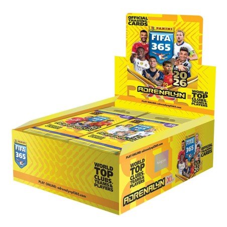FIFA 365 Adrenalyn XL 2026 Trading Cards Fatpack Box (10) | 8051708029222