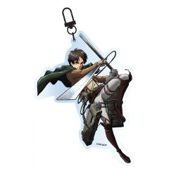 Attack on Titan porte-clés acrylique Eren Jaeger 