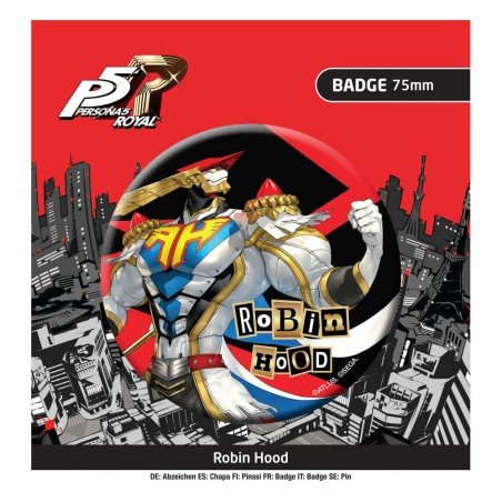 Persona 5 Royal Pin Badge Robin Hood | 6430063312965