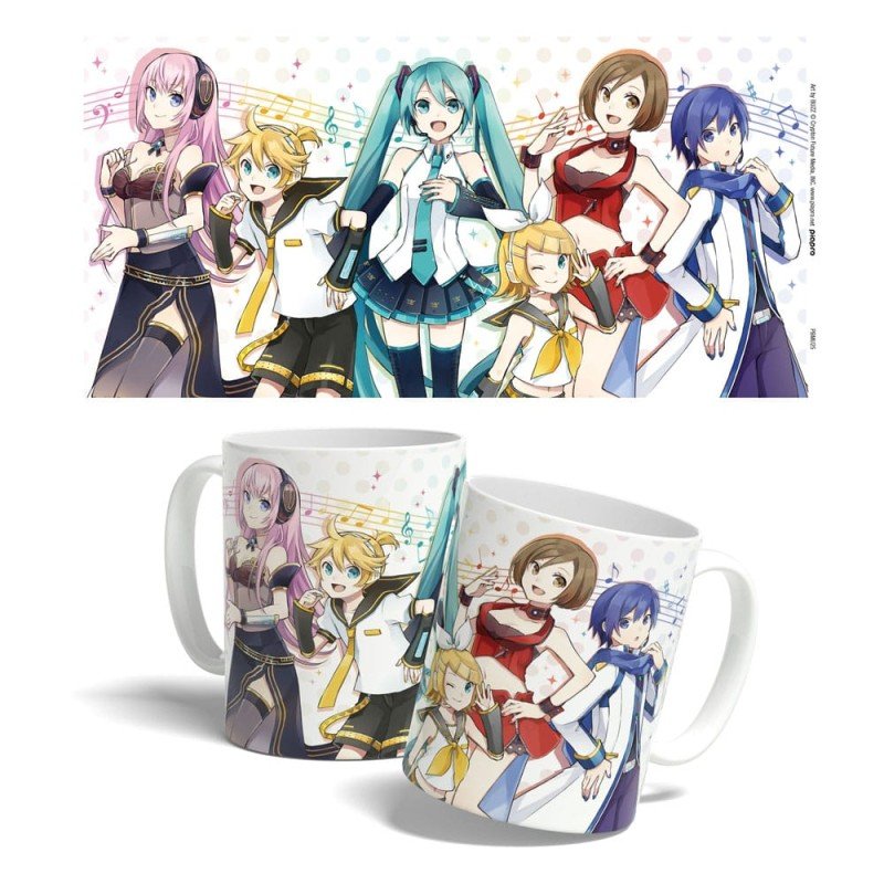 Hatsune Miku mug Group 325 ml | 6430063313269